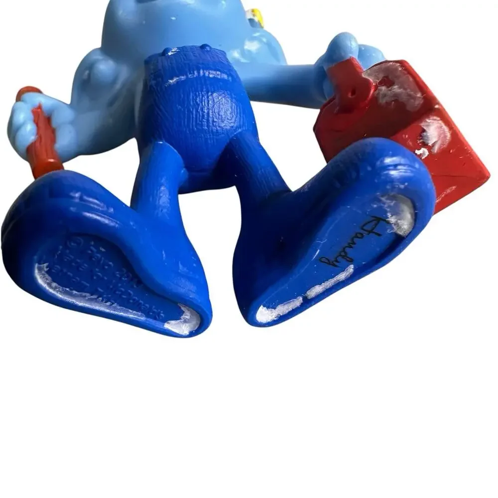 McDonalds smurfs handy